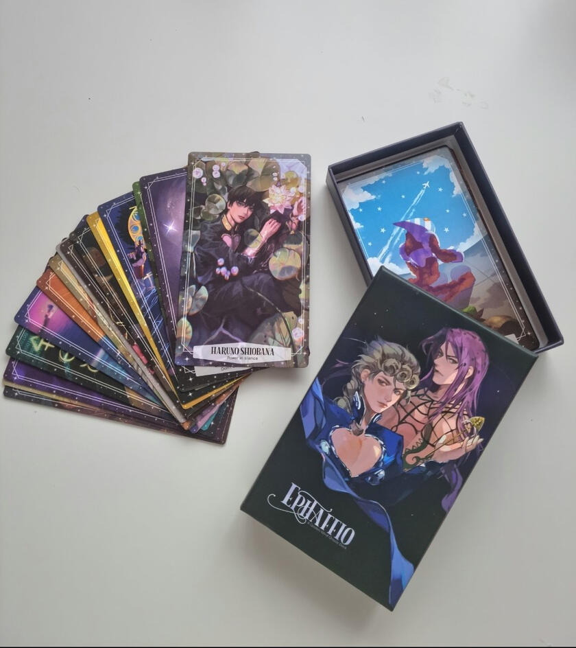 JoJo's Bizarre Adventure: Epitaffio Tarot Deck Kickstarter Project