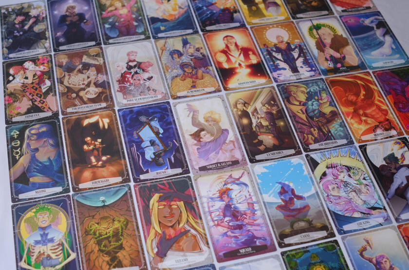 JoJo's Bizarre Adventure: Epitaffio Tarot Deck Kickstarter Project