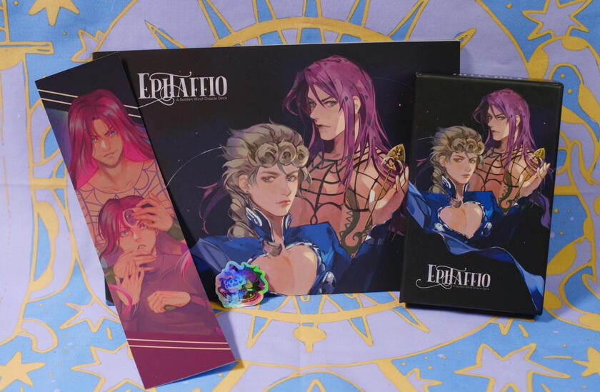 JoJo's Bizarre Adventure: Epitaffio Tarot Deck Kickstarter Project